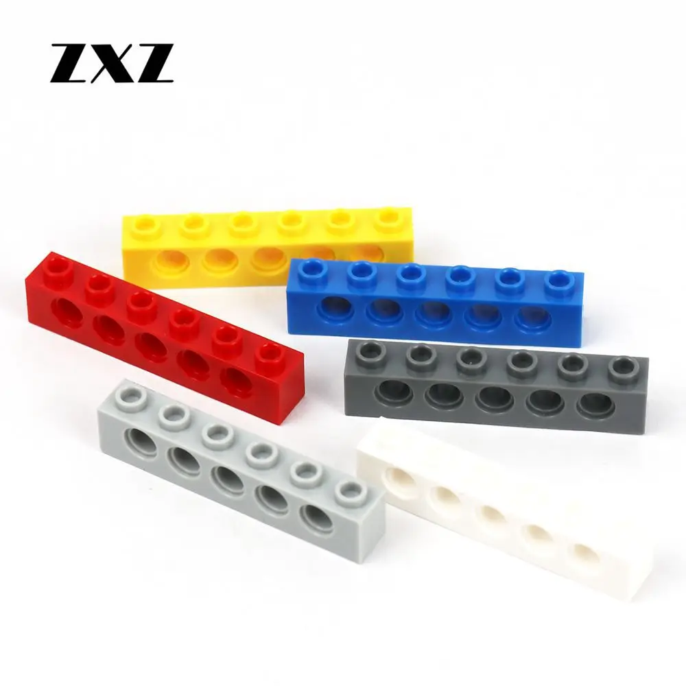 

Building Blocks Technical Brick 1 x 6 [5 Holes] Enlighten Educational Toys for Children Compatible Blocks 3894 MOC Accessory