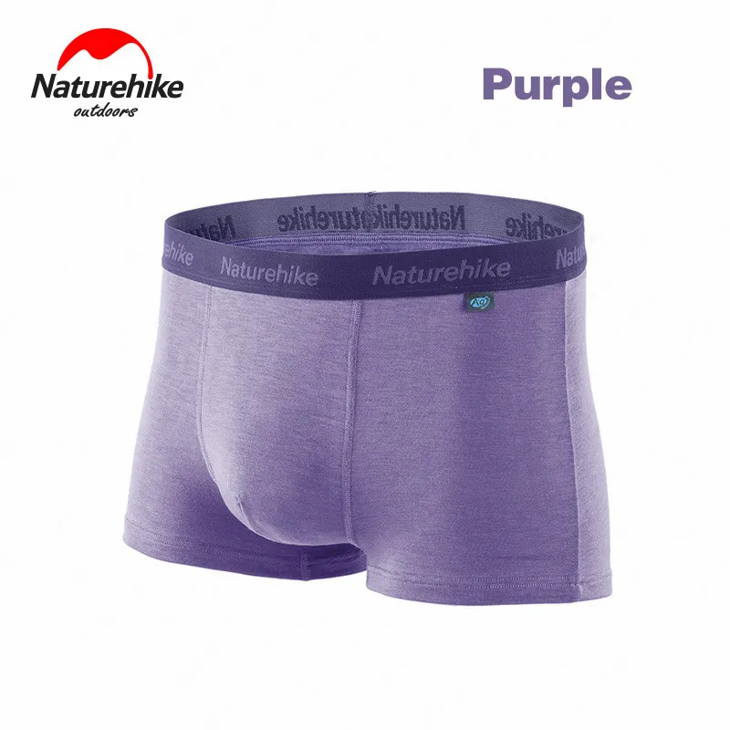 Purple Naturehike мужские трусы спортивные быстросохнущие трусы мягкие легкие эластичные дышащие плавки для походов и бега - Цвет: Purple