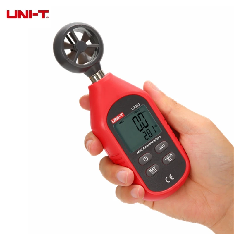 UNI-T UT333 UT353 UT363 UT383 цифровой термометр, гигрометр, измеритель уровня звука, анемометр, измеритель скорости воздуха, люксметр, фотометр