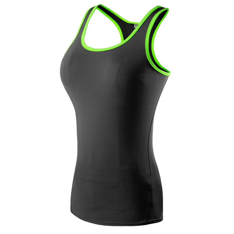 2019 Women Yoga Vest training Tight Tops Gym Fitness Quick dry Black Tank Top Word Sport t Shirt | Спорт и развлечения
