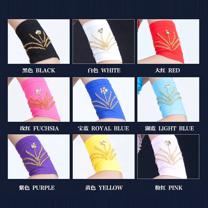 Живота Танцы костюмы Интимные аксессуары одна пара рука манжеты 12 см рукава с