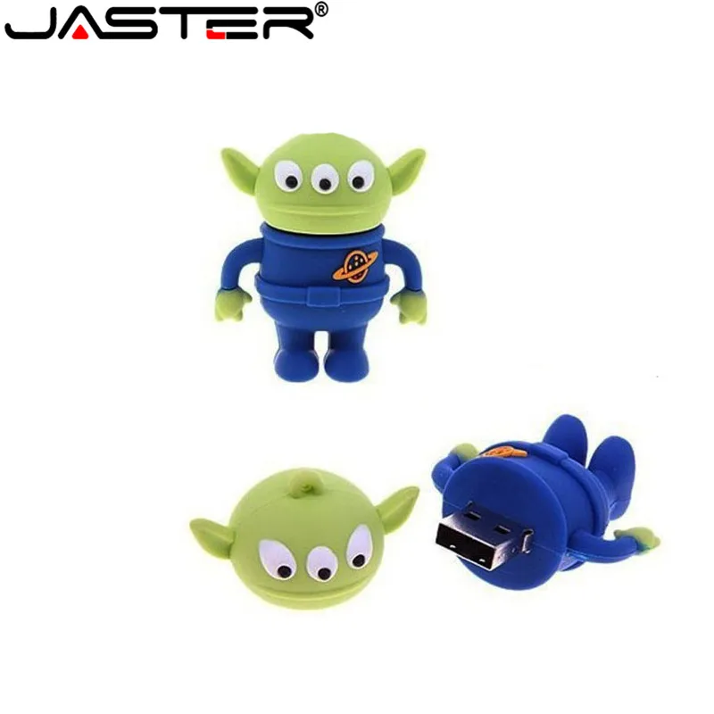 JASTER мультфильм забавная история игрушек инопланетяне USB флэш-накопители флешки u диск Флешка 64 ГБ 16 ГБ 32 ГБ