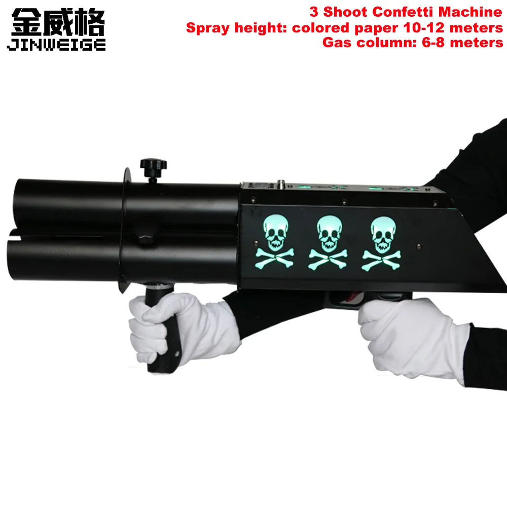 Бесплатная доставка 3 шт. свадьба эклектический призрак машина для конфетти