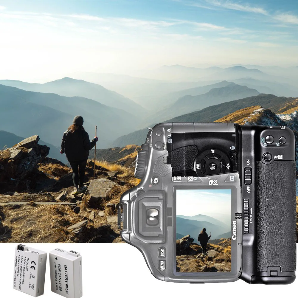 Профессиональный Аккумулятор Travor для цифровых зеркальных камер Canon EOS 550D 600D Rebel T2i