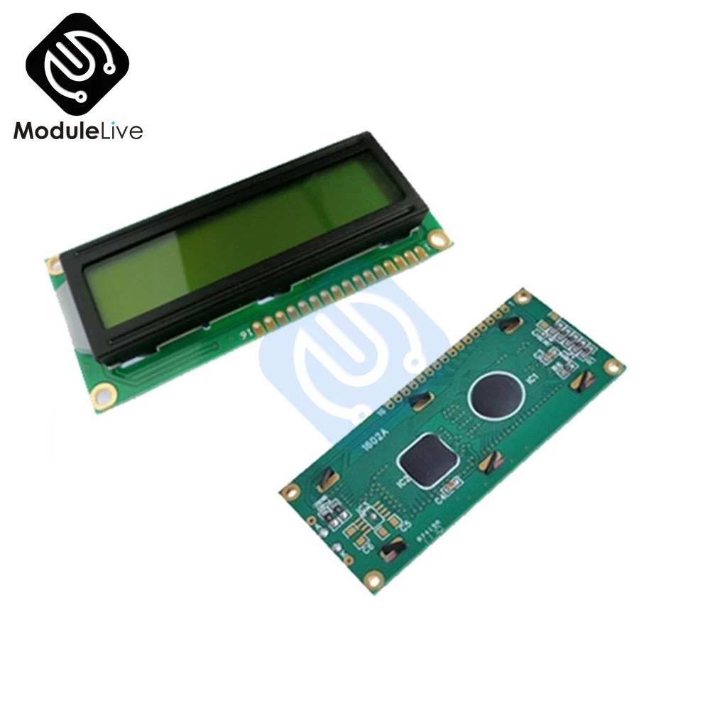 IIC/I2C 1602 ЖК дисплей модуль lcd I2C желтый синий Blacklight 5V для Arduino|Аксессуары