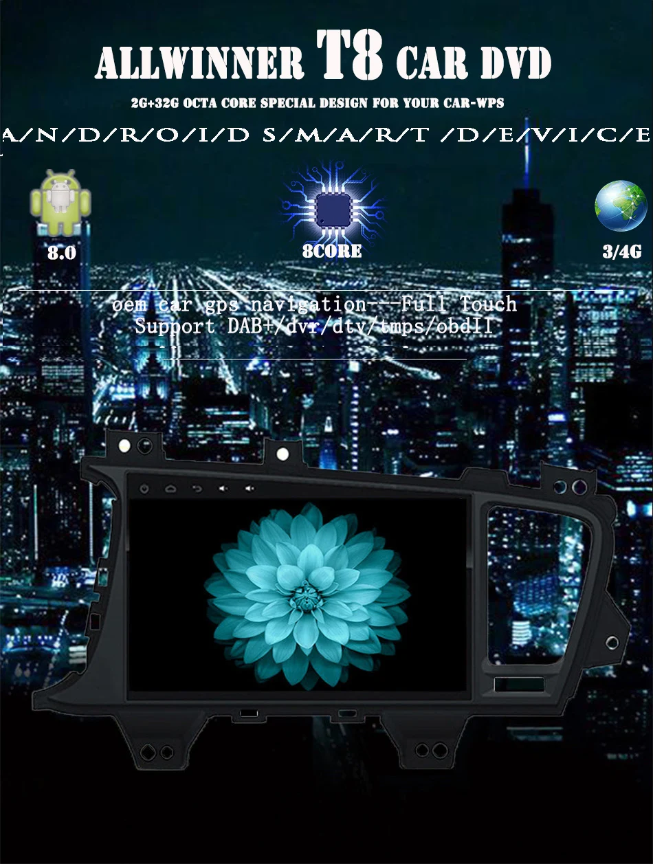 Восьмиядерный 6 ГБ ОЗУ Android 10 0 автомобильный DVD GPS навигатор мультимедийный плеер