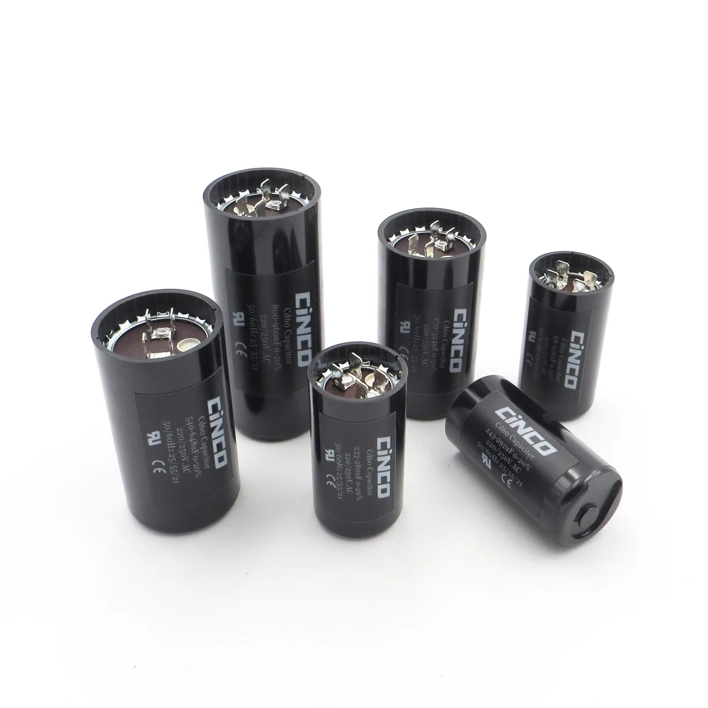 189 227 216 259 233 280 243 292 MFD CD60 220V 250V запуск двигателя алюминиевый конденсатор
