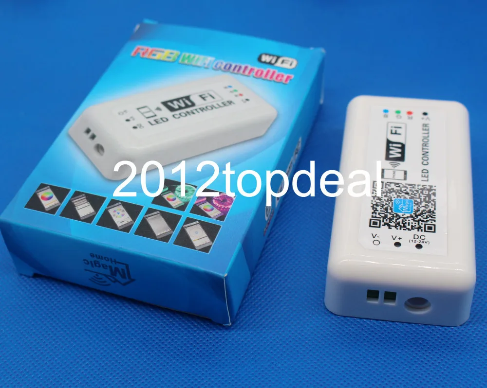 WIFI RGB DC12 24V 12A Мини светодиодный контроллер умный диммер F iPhone и Android|led valve stem caps|led