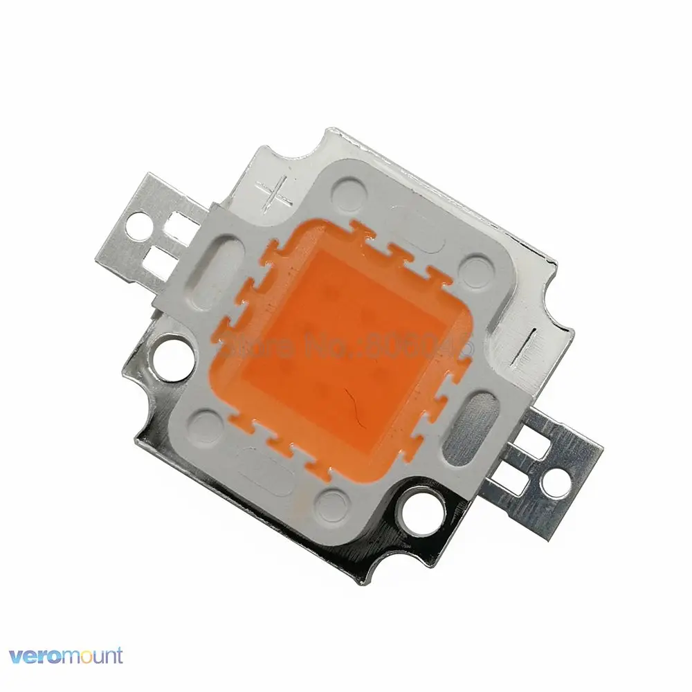 Epi led s 10 Вт полный спектр 380 нм-840нм COB Встроенный высокомощный светодиодный