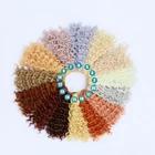 Парик для шарнирной куклы Msiredoll, 1 шт., 20*100 см, волосы для шарнирной куклы 13, 14, 16, 112, натуральные волосы с градиентом, бесплатная доставка