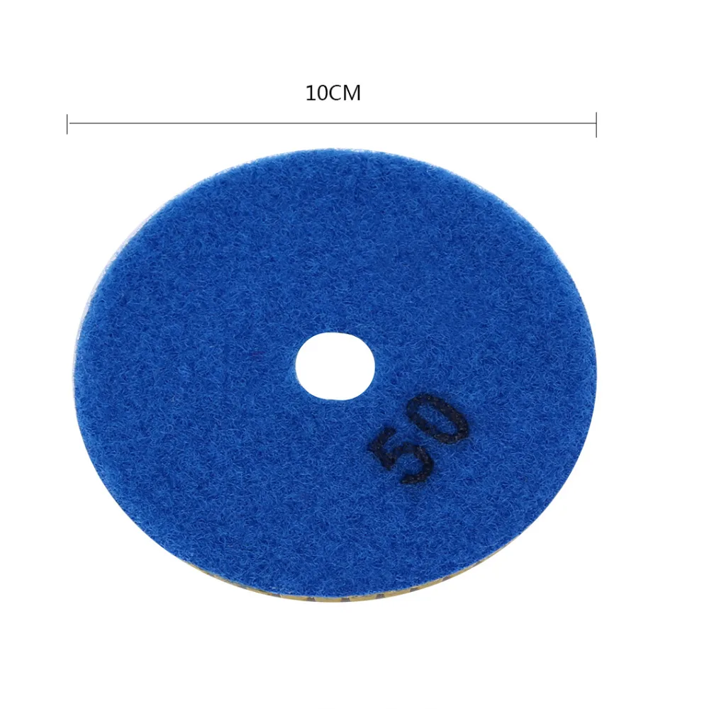 

7Pcs/sets 100mm 4" Wet Diamond Grinding Disc Polishing Pad for for Marble Stone Ceramic Tiles Polishing Wholesale