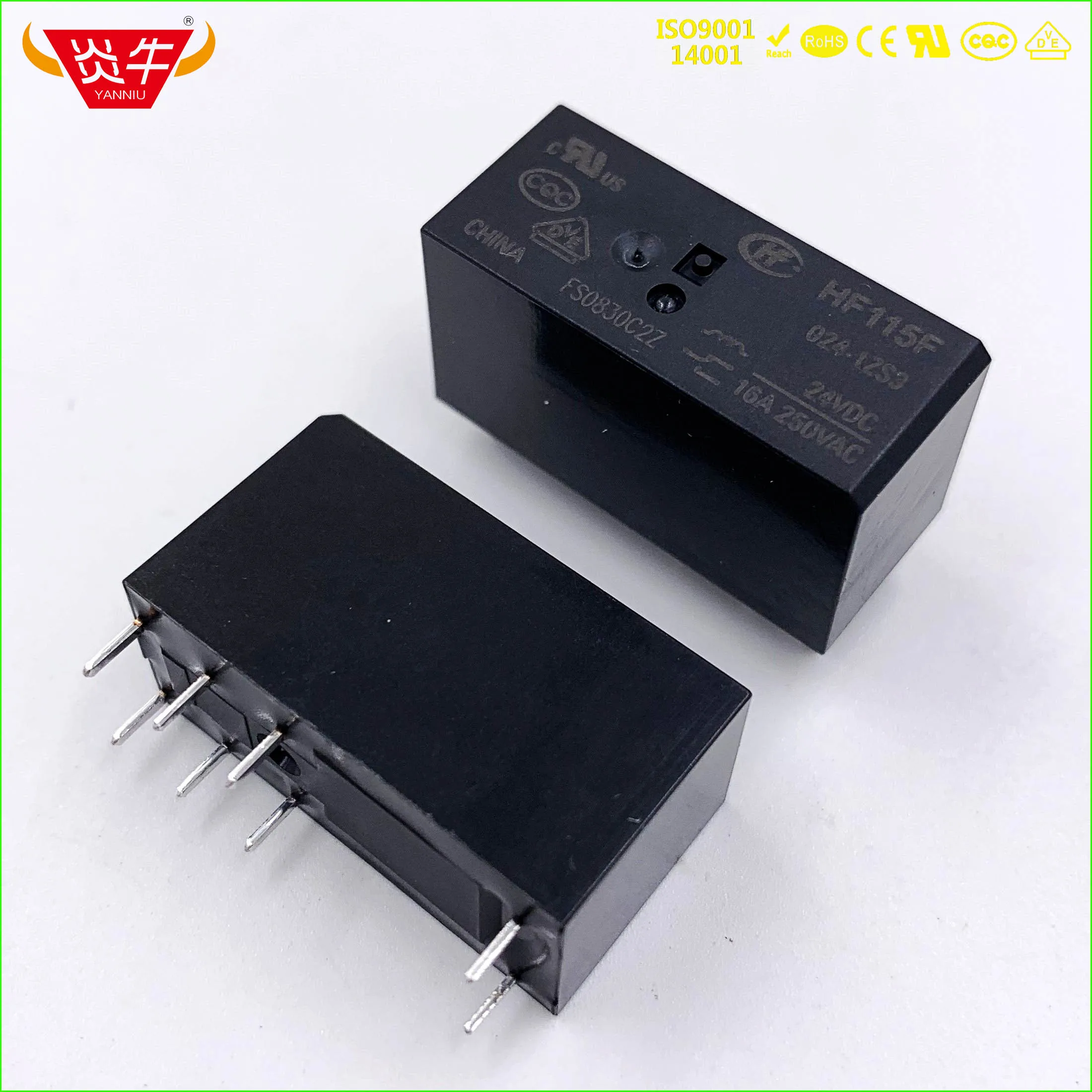 HF115F малой мощности постоянного тока промышленное реле JQX 115F 005 012 024 2ZS1 2ZS3 8Pin 250V