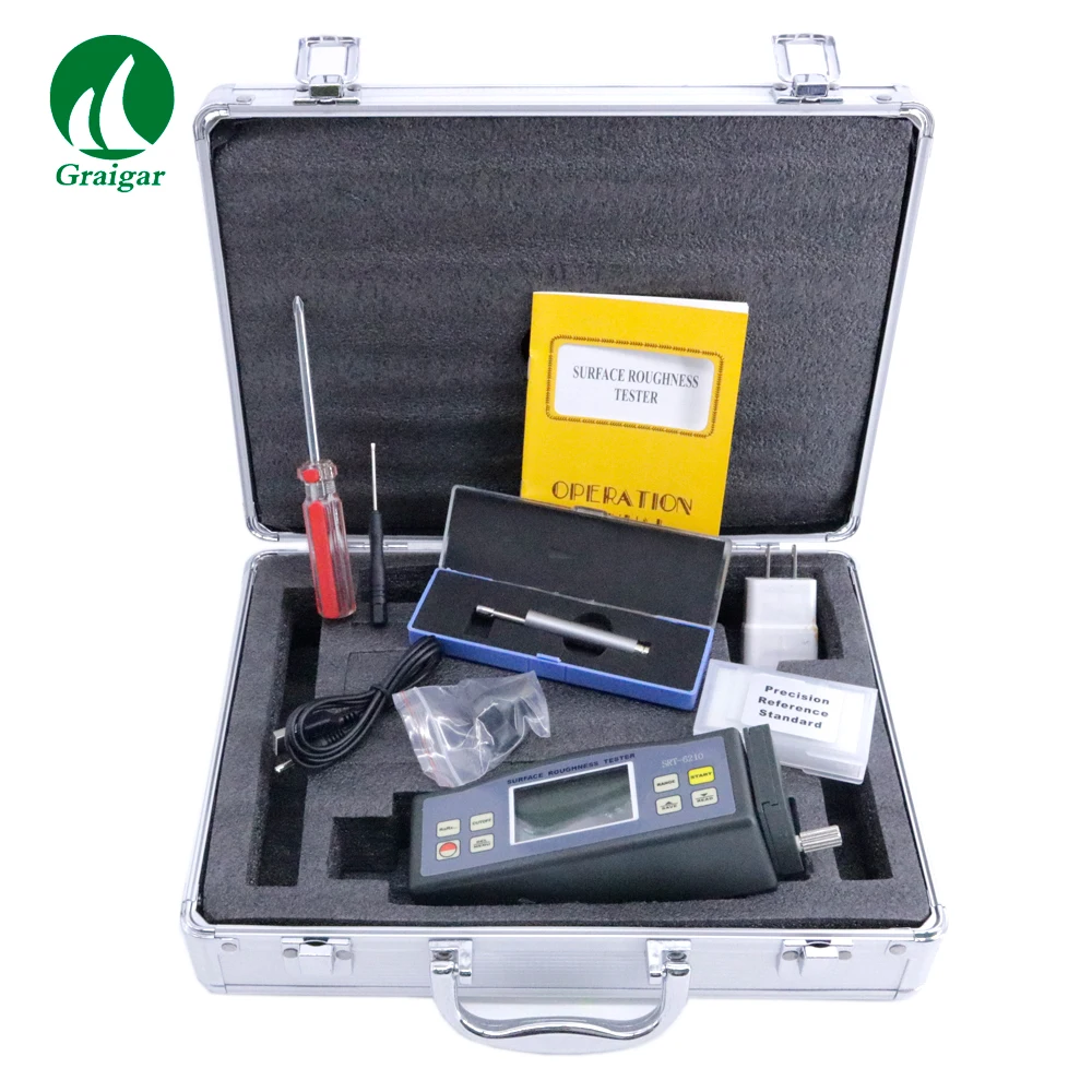 Портативный Измеритель шероховатости поверхности с помощью встроенного