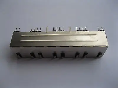 10 шт. RJ45 модульный PCB Jack сети 56 8 P w/светодиодный 4 Порты Новая горячая распродажа |