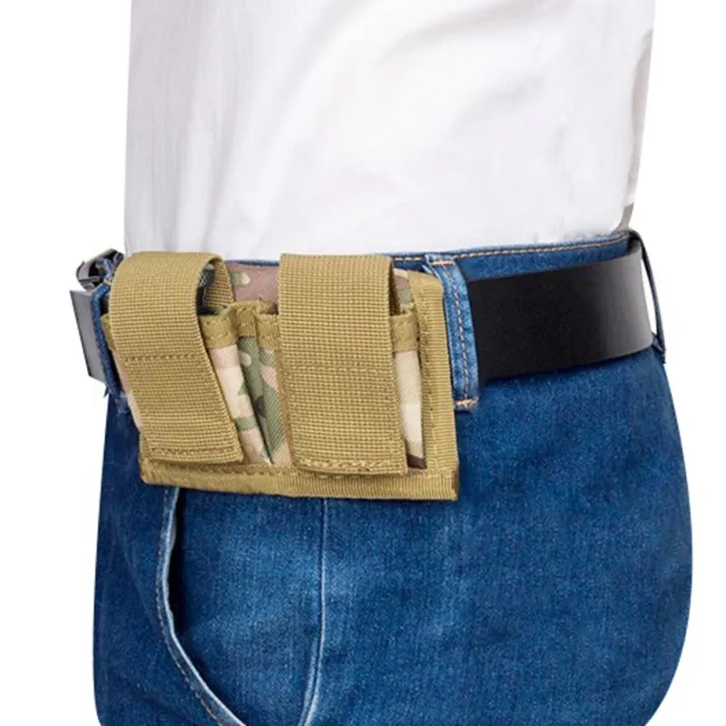 Tactical Molle Speed Loader Pouch - Universal Mag Holder for Hunting Revolver image 6