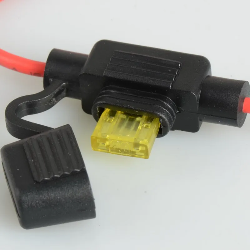 1 шт. автомобильный водонепроницаемый держатель предохранителя 16awg 15 а 12 В/24 В/32 В