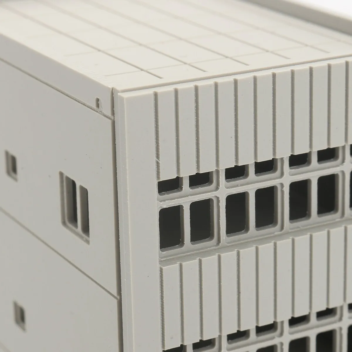 KiWarm современный 1:150 трехэтажный внешний строительный модель N Scale Gauge сцена дом