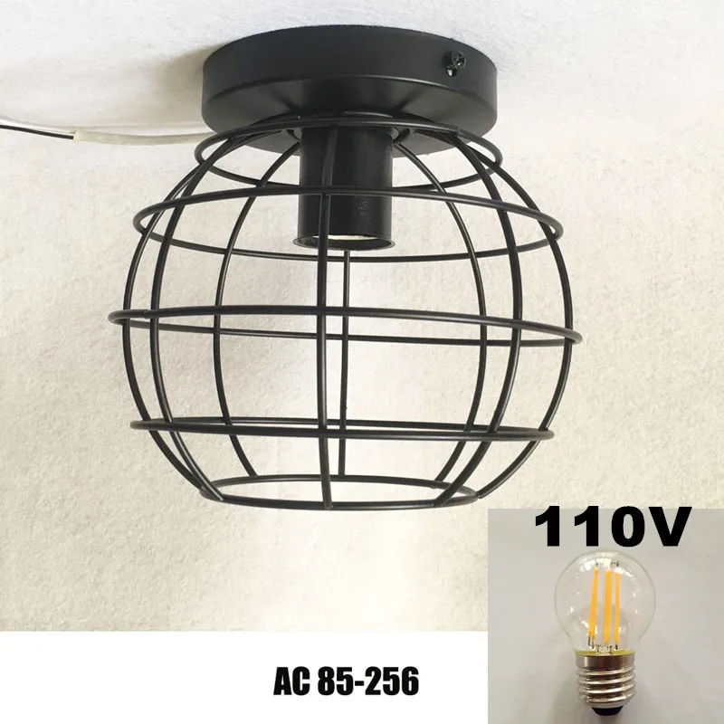 GLW полузаподлицо проходное освещение винтажное железное искусство промышленный