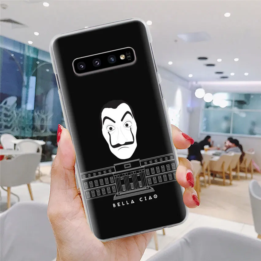 La Casa de papel чехол для телефона для samsung Galaxy S10e S10 плюс S7 S8 S9 Plus, Note 8, 9, 10, плюс S10 5G M20 M30 жесткий чехол Coque