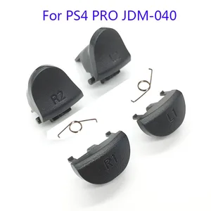 Для игровых станций 4 JDS 040 JDM 040, контроллер с триггерной пружиной L1 R1 L2 R2, запасные кнопки для PS4, триггеры, кнопки