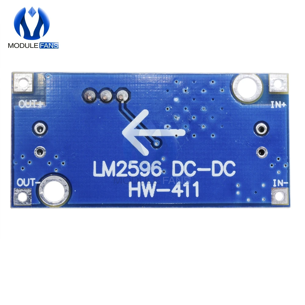 DC модуль ldo понижающего преобразователя постоянного тока с LM2596 3 2 V 40V до 1 25 35V