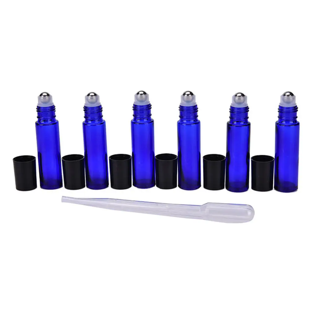 Флаконы с роликами для ароматерапии 6 шт./лот 10 мл|oil bottle|oil glassglass bottle oil |