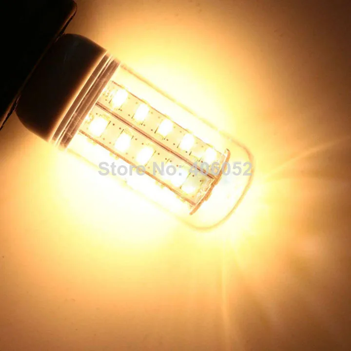 20 шт./лот SMD 5730 Chip E27 LED 220V 12W Led light Corn lamp 36 светодиодов высокая яркость