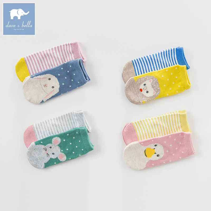 DB7414 dave bella Весна uniseex детские носки 2 шт.|children socks|socks childrenbaby spring socks |