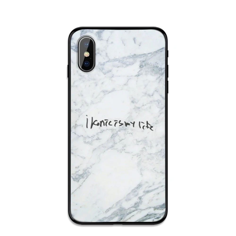 Красивый Мраморный Мягкий ТПУ чехол для Apple iPhone 6 6S 7 8 Plus 5 5S SE X XS MAX XR силиконовые
