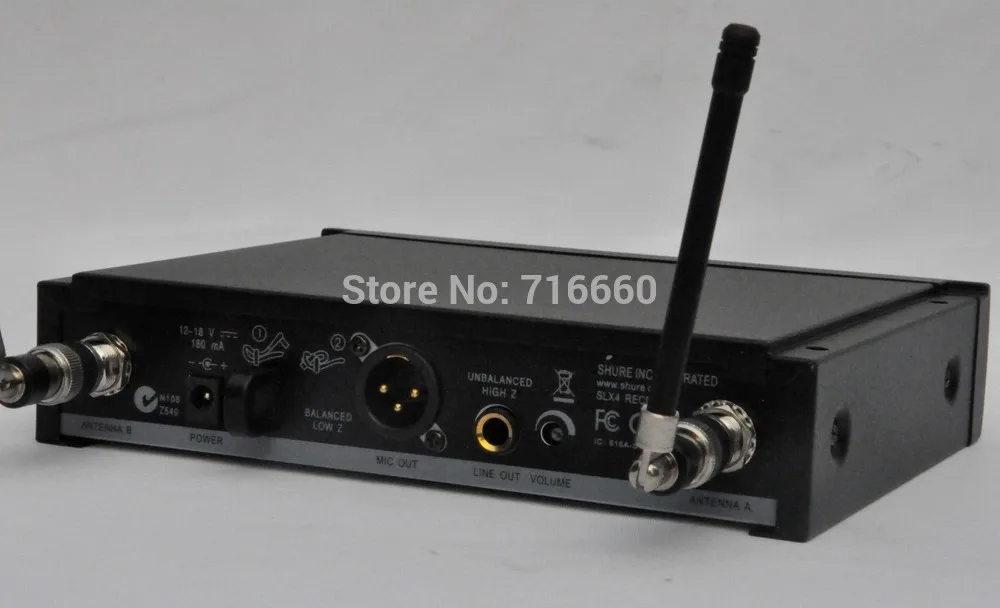 Бесплатная доставка высококачественный беспроводной микрофон SLX24/beta58 UHF ручной