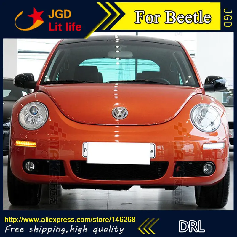 Бесплатная доставка! Дневные ходовые огни для VW Beetle 6000 2007 12 светодиодный 2010 к|daytime