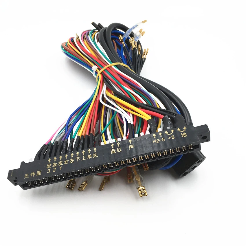 Лучшая цена! Аркадные детали jamma жгут проводов для игрового автомата|harness plug|har bowhar