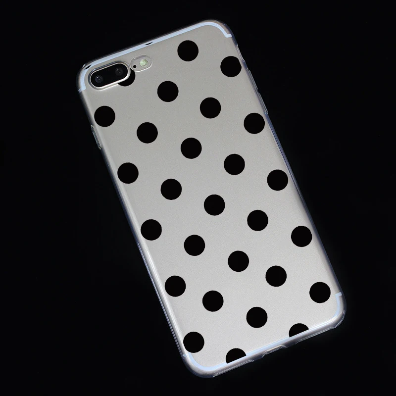 Чехол для Телефона iPhone 6 6s 7 8 Plus X XR XS Max Модный мягкий прозрачный чехол из ТПУ с