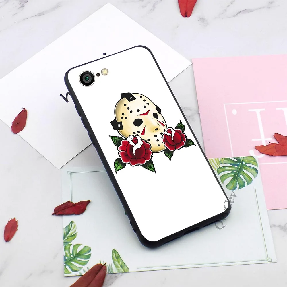 Модный чехол для телефона Jason Voorhees для чехла iPhone 5S XR X 7 5 8 Plus 6 6S SE Xs Max 11 pro силиконовый чехол