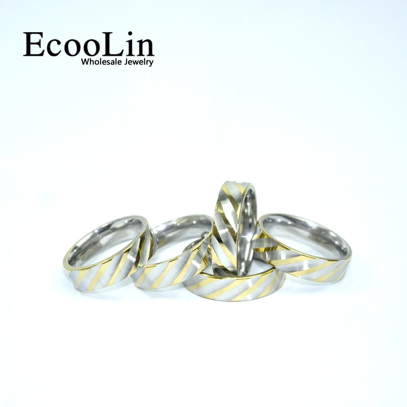 10 шт. новый дизайн модные кольца для мужчин и женщин из нержавеющей стали с