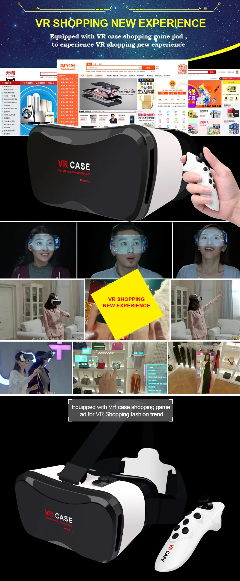 VR Виртуальная реальность 3D очки Google Cardboard VR чехол 5 Plus Pro Смарт Беспроводная Bluetooth мышь/пульт дистанционного управления геймпад 2