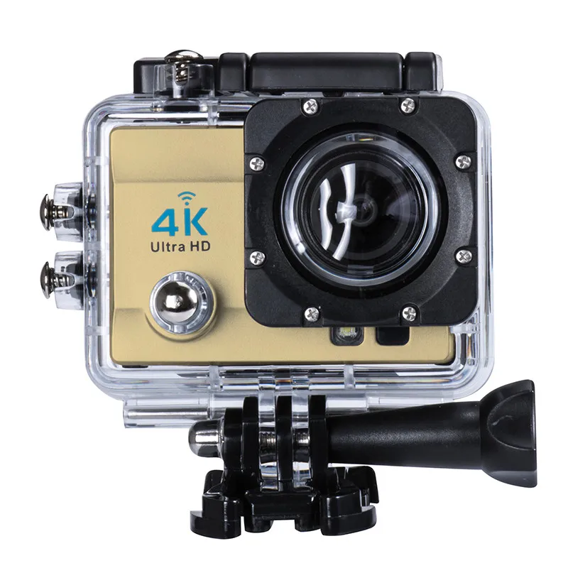 Оригинальная Спортивная Экшн-камера MLLSE go style pro 4 Ultra HD 4K wifi 60FPS DVR 16MP 2," lcd водонепроницаемая 30M Экшн-камера