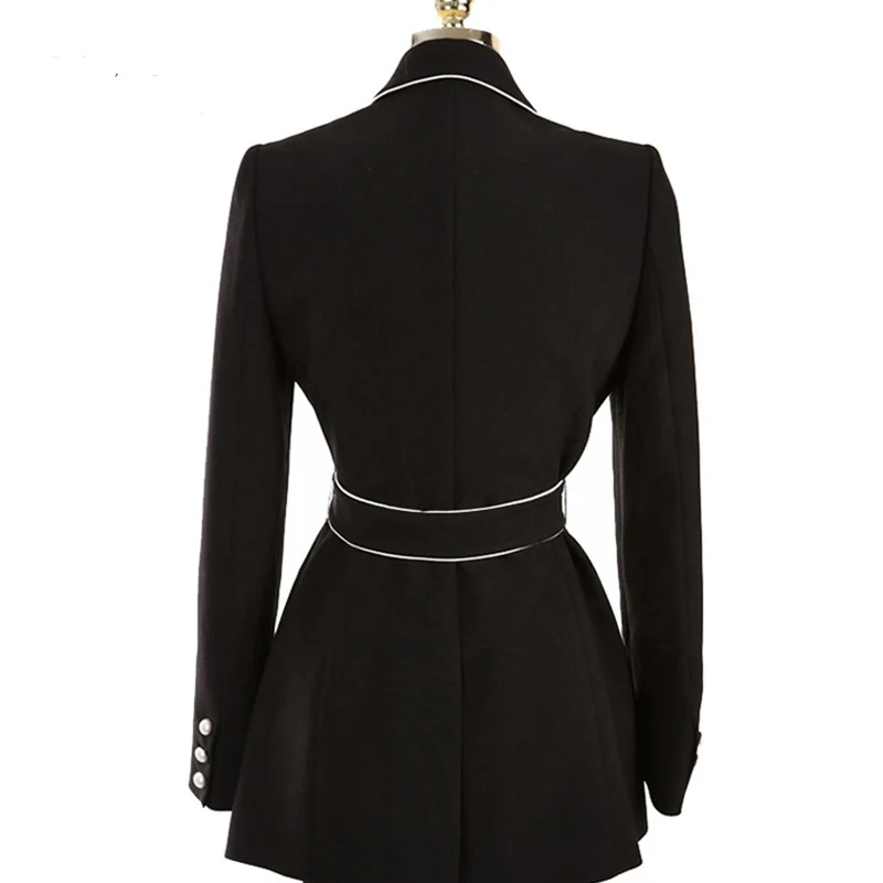 Блейзер BGTEEVER на шнурках офисный женский элегантные|blazer feminino|ladies blazersladies fashion blazers |
