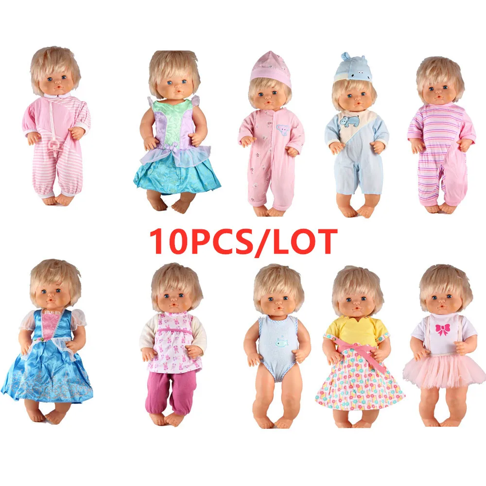 41 см кукла Nenuco одежда Ropa y su Hermanita 5 шт Комбинезоны платья DIY платье для 16 дюймов My