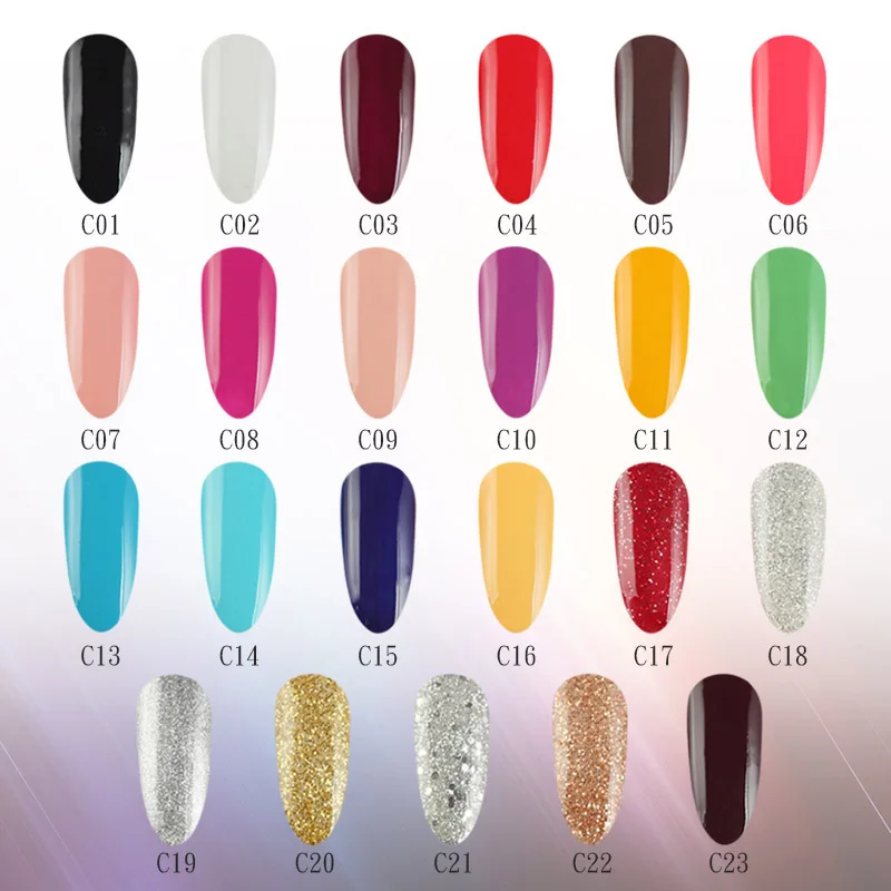 Гель-лак для ногтей 24 цвета Оптовые покупки запросы на лак полноцветный