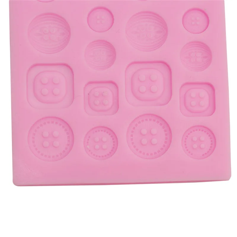 Силиконовая форма для мастики торта в виде пуговиц | Дом и сад