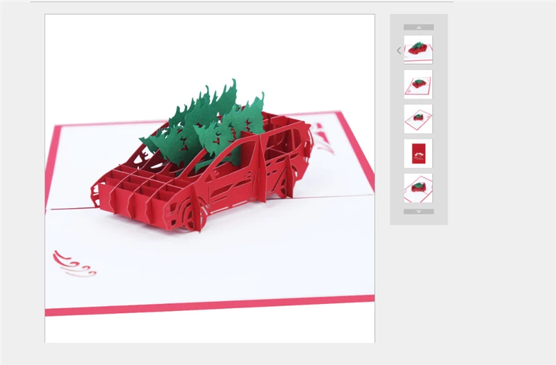 Мульти узоры 3D всплывающие поздравительные открытки День рождения Валентина Рождественская открытка подарок - Цвет: 3