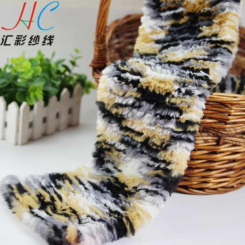 8skeins* 50 г китайская oeko tex пряжа фабрика suzhou huicai Лидер продаж, теплый детский свитер, шарф, шапка, вязаная меховая пряжа