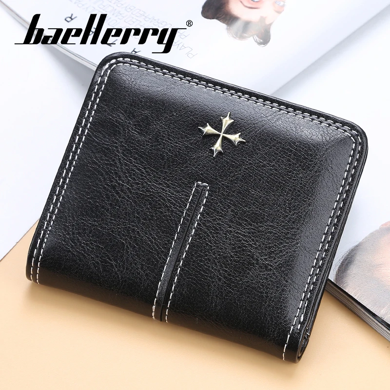 Baellerry женский короткий кошелек на молнии для монет держатель карт женские