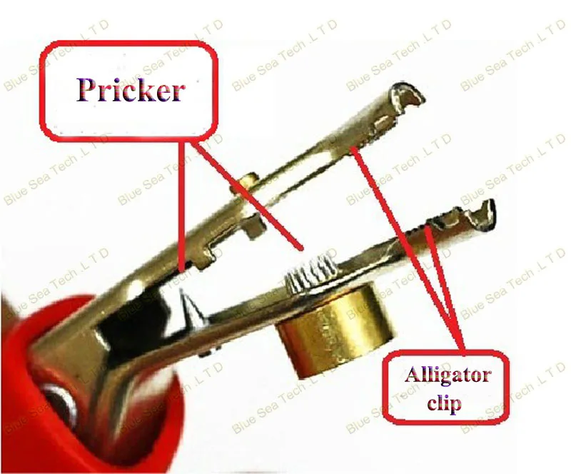 1 пара 0 5 м мультиметр шипочный зажим тестовые выводы проколы зажимы с разъемом