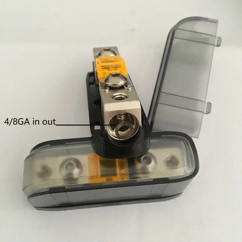 2 шт./лот 4AWG 8AWG кабель в автомобиле аудио Авто MIIN ANL автомобильный держатель