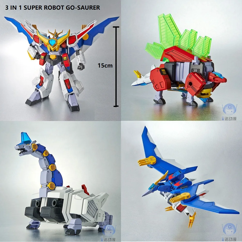 3 в 1 робот трансформер BANDAI Dinosaur HG 1/144 модель для фанатов неккесу го сауера
