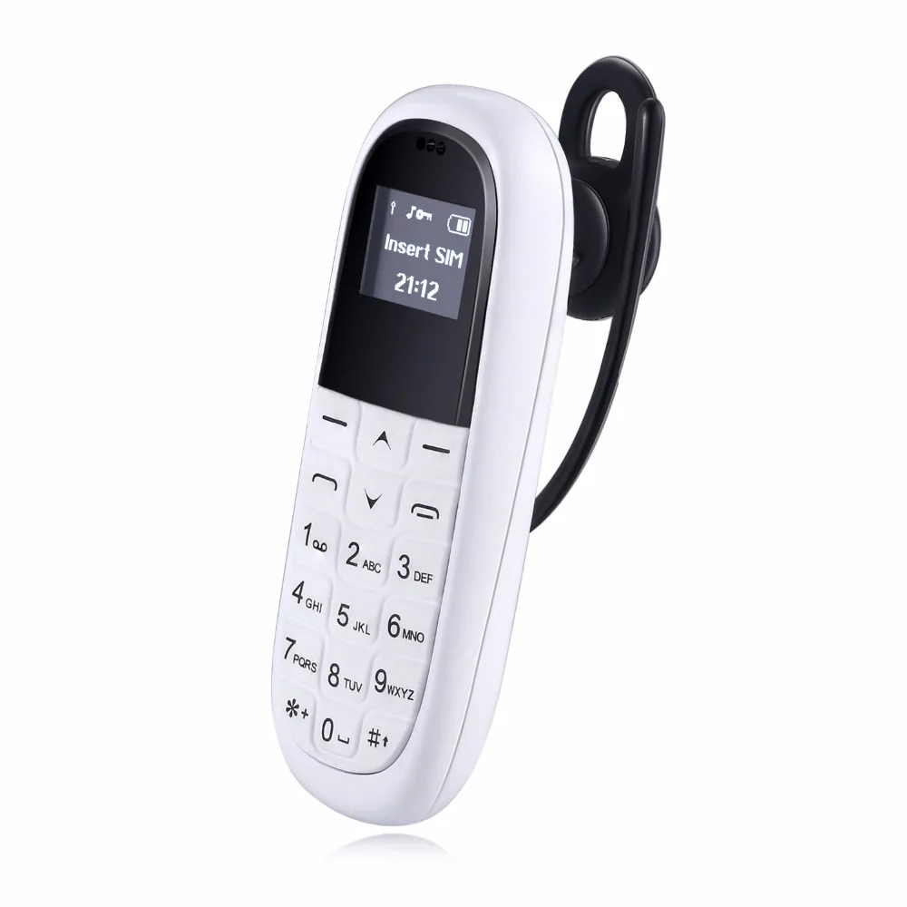 Мини bluetooth dialer мобильный телефон Fsmart KK1 KK2 0,66 дюймовый маленький экран Celular magic voice изменить мобильный телефон русская клавиатура