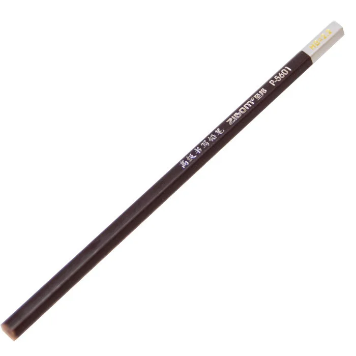 36 шт. деревянный графитовый карандаш кофе серебряные витражные шестиугольные