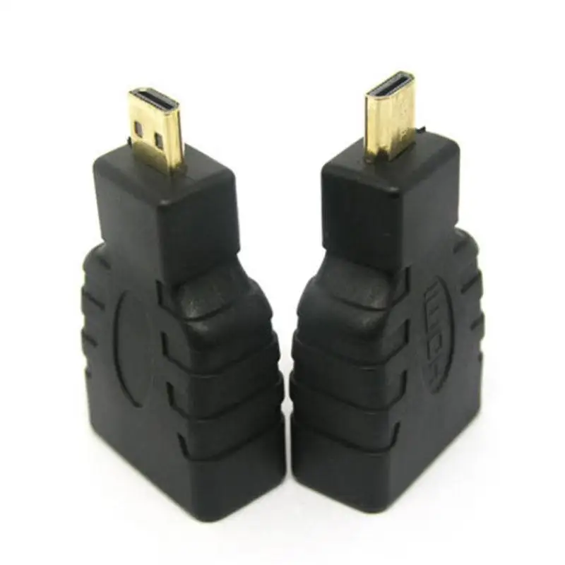 Cewaal 2017 Новый Универсальный Micro HDMI штекер в Type-A M/F позолоченный коннектор адаптер